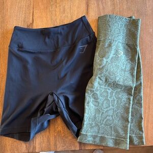 Pair of gymshark shorts